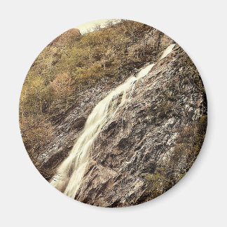 Íman Potscourt Waterfall. Co. Wicklow, Irlanda rara P