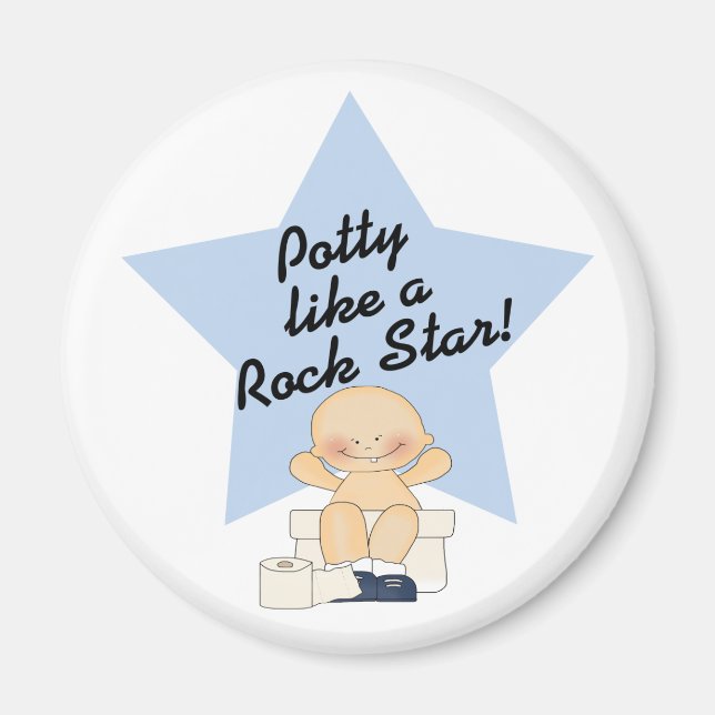 Íman Potty Like A Rock Star (Frente)
