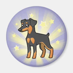 Íman Pouco Pinscher diminuto /Manchester Terrier da