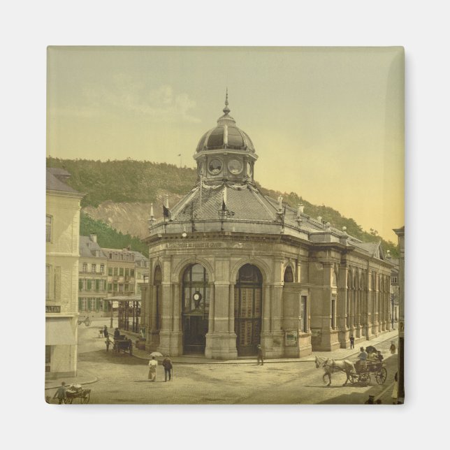 Íman Pouhon, Spa, Liege, Bélgica (Frente)