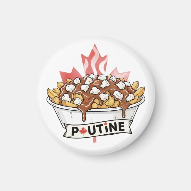 Íman Poutine (Frente)