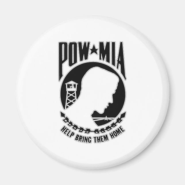 Íman POW/MIA do Vietname (Frente)