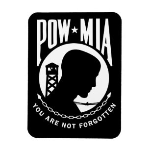 Íman POW MIA flexível