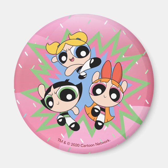 Íman Powerpuff Girls Powfator (Frente)