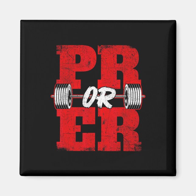 Íman Pr Ou Er - Edifício De Porte Para Elevação De Peso (Frente)