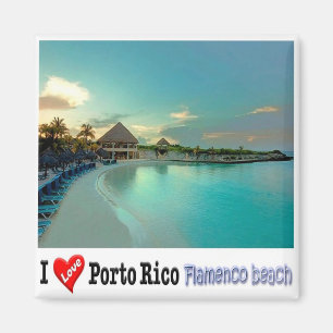 Íman PR - Porto Rico - Ilha de Culebra - Praia de Flame