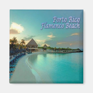 Íman PR - Porto Rico - Ilha de Culebra - Praia de Flame