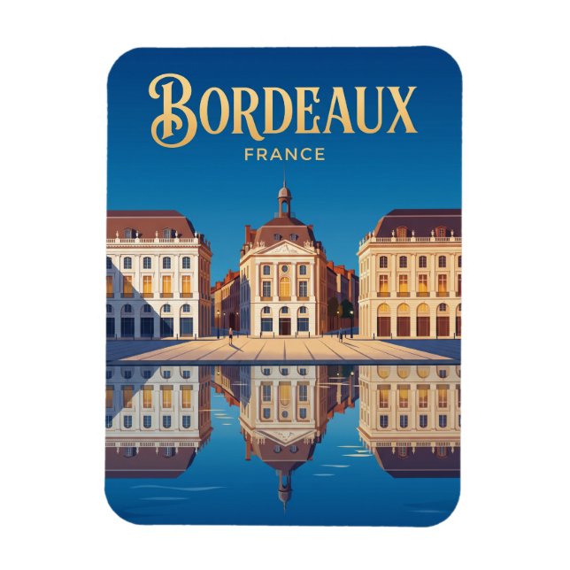 Íman Praça da Bolsa França (Vertical)
