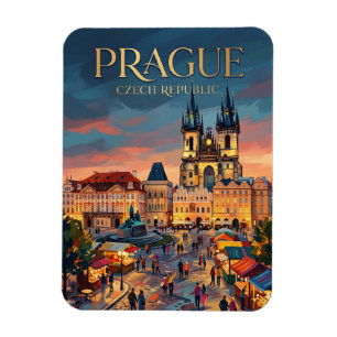 Íman Praça da Cidade Velha, Praga República Tcheca