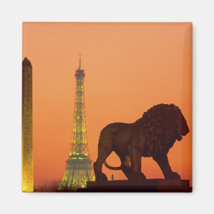 Íman Praça da Concórdia; Torre Eiffel; Obelisco;