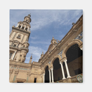 Íman Praça de Espanha, Sevilha, Andaluzia, Espanha