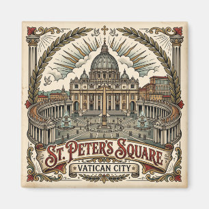 Íman Praça de São Pedro (Piazza San Pietro)
