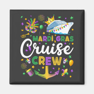 Íman Praça Mardi Gras Cruise de Combinação de Tripulaçã