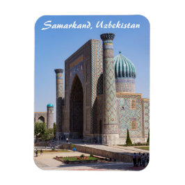 Íman Praça Registan - Samarkand, Uzbequistão, Ásia