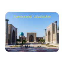 Praça Registan - Samarkand, Uzbequistão, Ásia