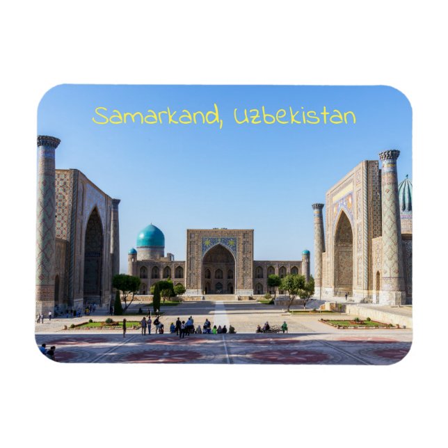 Íman Praça Registan - Samarkand, Uzbequistão, Ásia (Horizontal)