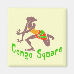 Íman Praça Voodoo Dancer Congo
