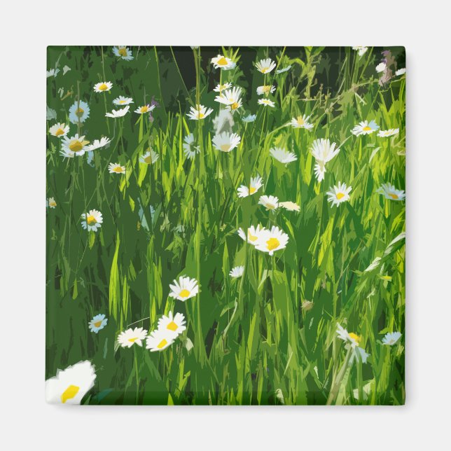 Íman Prado de flores (Frente)