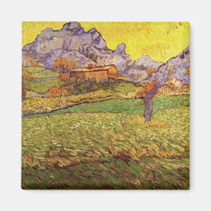 Íman Prado nas Montanhas de Vincent van Gogh