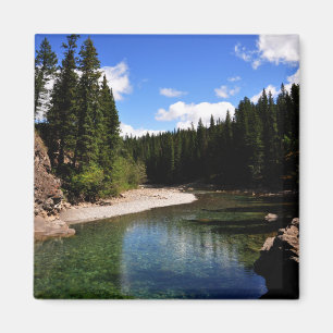 Íman Prados Kananaskis da canoa