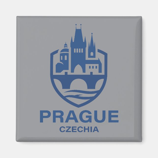 Íman Praga Chéquia Europa (Frente)