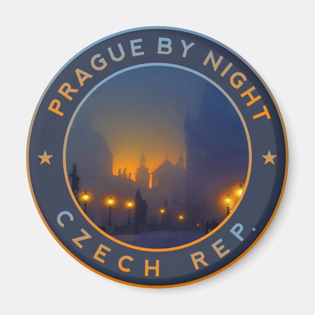Íman Praga por Noite (Frente)