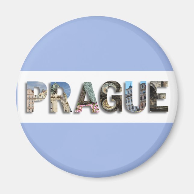 Íman Praga Viagem da República Checa (Frente)