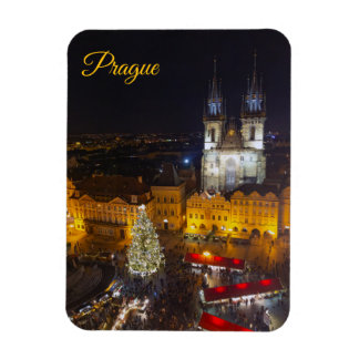Íman Prague Christmas Night Scene