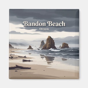 Íman Praia Bandon EUA