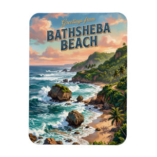 Íman Praia Bathsheba Barbados