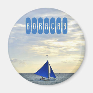 Íman Praia Branca de Boracay nas Filipinas