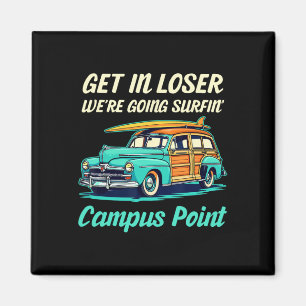 Íman Praia Campus Point Califórnia Surf Mulheres Homens