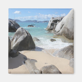 Íman Praia Cênica nas Banheiras de Virgin Gorda, BVI