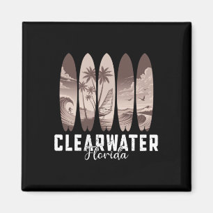 Íman Praia Clearwater Flórida Surfboard Homens Mulheres