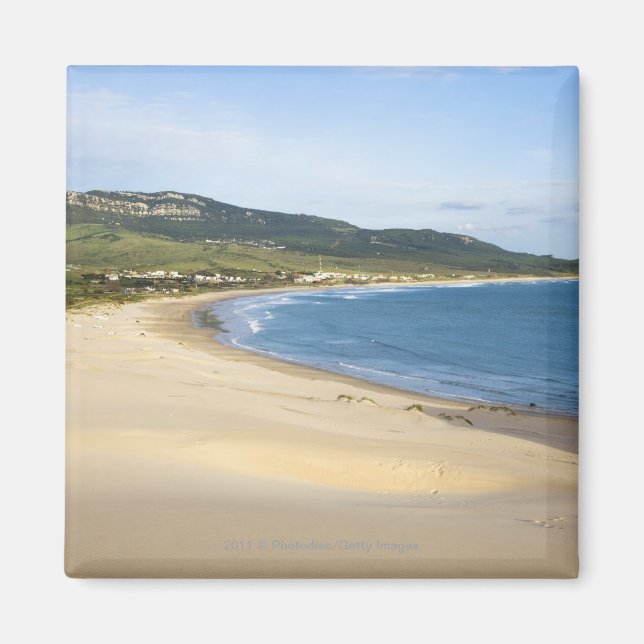 Íman Praia Costeira Ao Longo Da Costa Perto De Tarifa (Frente)
