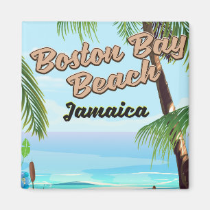 Íman Praia da baía de Boston, Jamaica