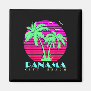 Íman Praia da Cidade do Panamá Palmeiras dos Anos 80 Pô