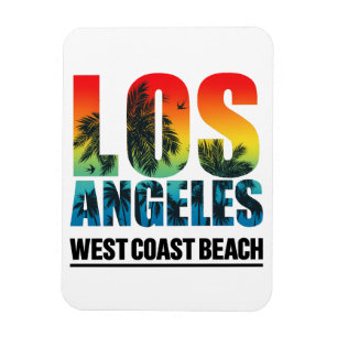 Íman Praia da Costa Oeste de Los Angeles
