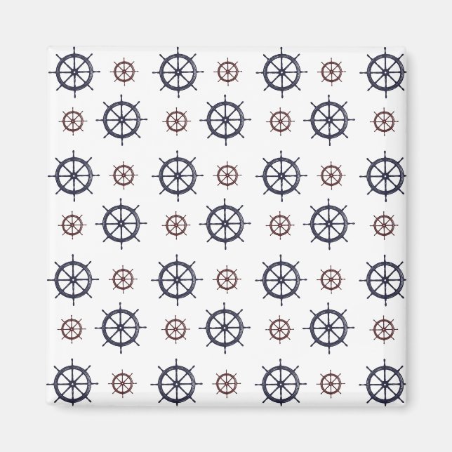 Íman Praia da Navegação no Oceano de Helms Marítimo (Frente)