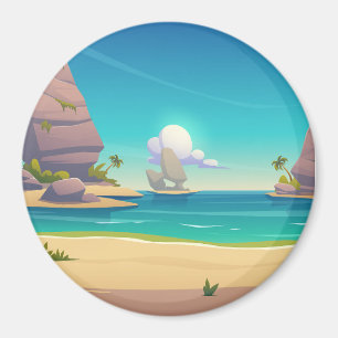 Íman praia de areia