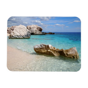 Íman Praia de Cala Mariolu, ímã retangular de Sardini