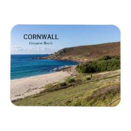 Íman Praia de Gwynver em Cornwall Inglaterra