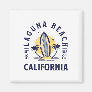 Íman Praia de Laguna Beach Califórnia Surf Verão Férias