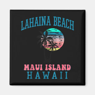 Íman Praia de Lahaina Havaí Palmeiras Verão