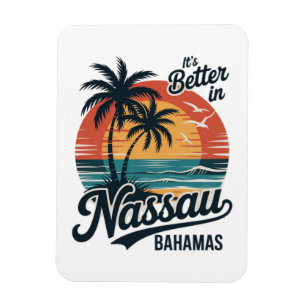 Íman Praia de Nassau Bahamas Verão