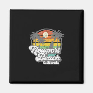Íman Praia de Newport Beach Califórnia Ca Surf Retro Vi