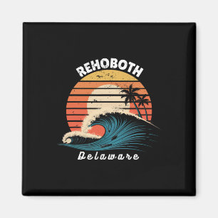 Íman Praia de Rehoboth Delaware Mulheres Homens Surfand
