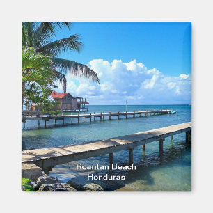 Íman Praia de Roantan, Honduras
