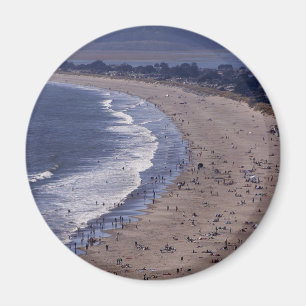 Íman Praia de Stinson perto do litoral do nacional de
