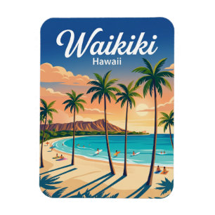 Íman Praia de Waikiki EUA